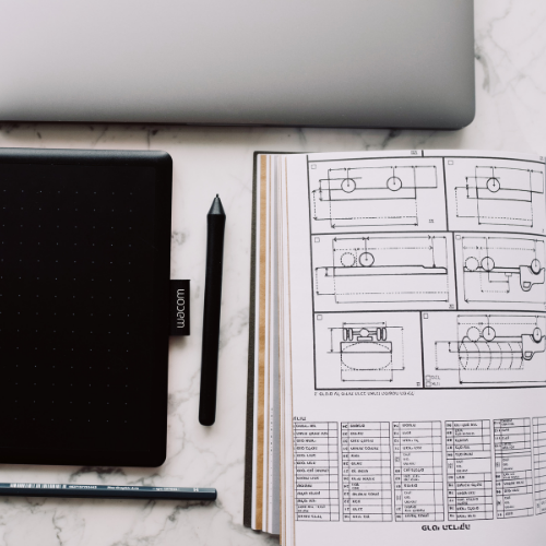 Photo d'outils graphiques
